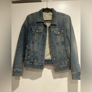 Gap Sherpa lined Jean jacket